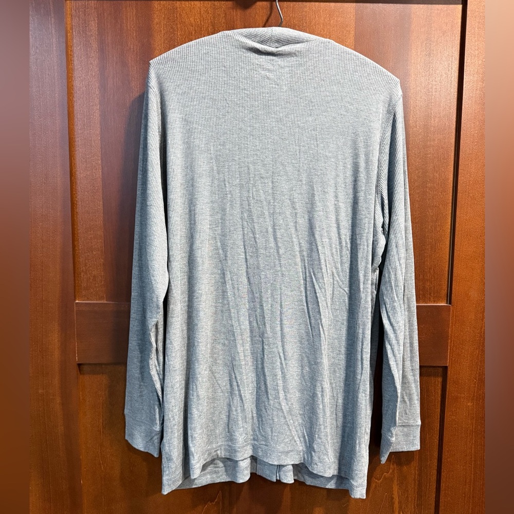 Women’s Torrid Super Soft Light Rib Knit Sleep Snap Cardigan Size 0 - Picture 2 of 8